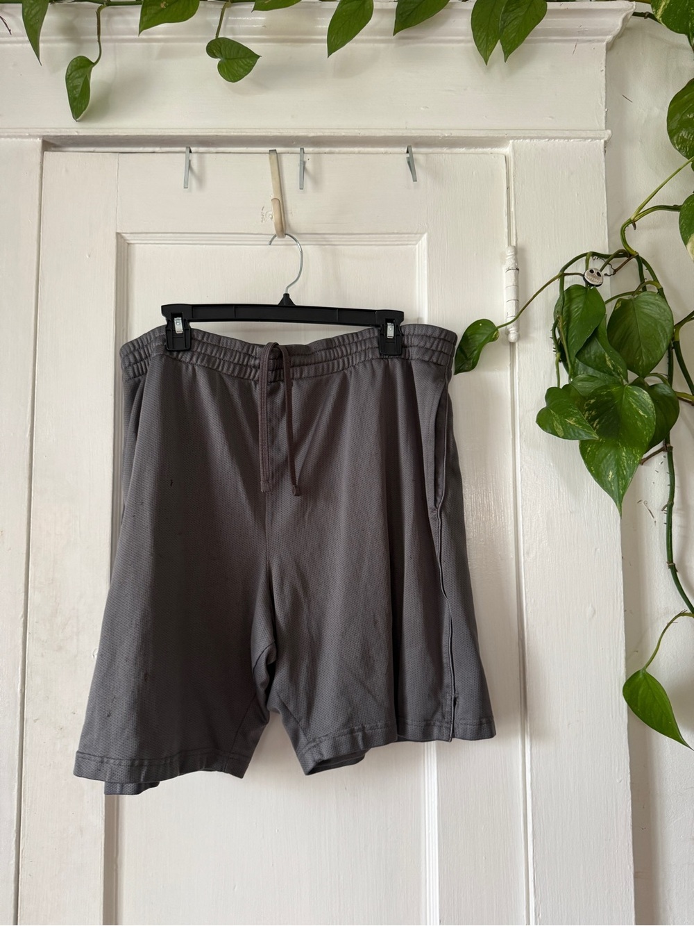 Men's Gray Athletic Drawstring Shorts TEK GEAR